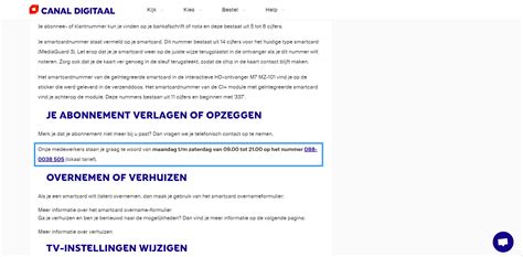 opzeggen canal digitaal